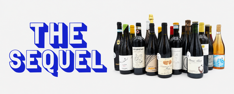 THE SEQUEL wine tasting banner